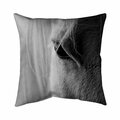 Fondo 20 x 20 in. The White Horse Eye-Double Sided Print Indoor Pillow FO2794736